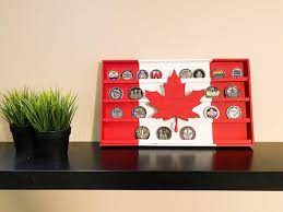 Challenge Coin Holder Canada Wall Mount