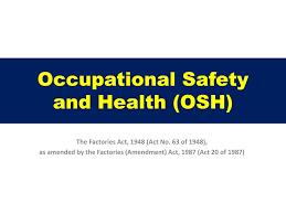 ppt occupational health and safety