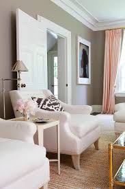 pink and brown living room