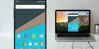 mirror your android screen to pc or mac