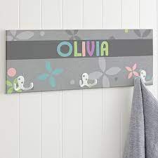 Personalized Coat Rack For Girls