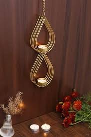 Iron Metal Candle Holder Wall Sconce