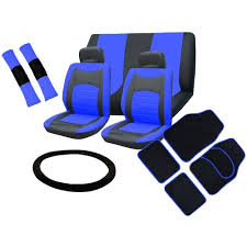 Blue Seat Cover Set To Fit Ford Fusion