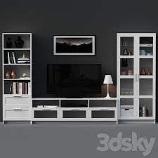 Ikea Brimnes Tv Storage With Decoration