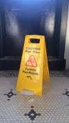 lavex 25 caution wet floor sign
