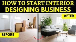 start interior designing business