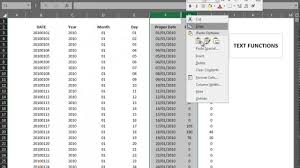 excel 2016 v16 convert date format from