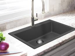 granite single bowl 4 hole kitchen sink