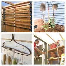 24 Genius Diy Garden Tool Storage Ideas