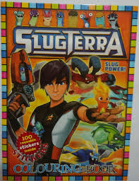 Then, admire your artwork, and compare it to the real cartoon! Slugterra Coloring Book And Sticker