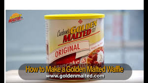 how to make golden malted waffles you
