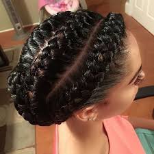 8.) black braided updos with undercuts. Pin On Hot Hair Styles