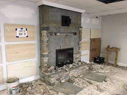 How To Add Thin Veneer To A Fireplace