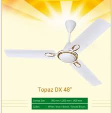 white 3 blades ceiling fans 36 inch