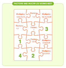 factorultiples worksheet