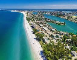 The Spectacular Coast Line Of Treasure Island Florida