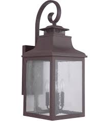 medium bronze outdoor wall lantern