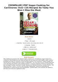 pdf vegan cooking for carnivores