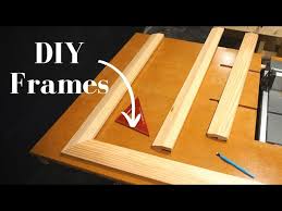 how to make picture frames