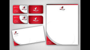 How To Make Business Card Letterhead Business Envelope Coreldraw Tutorial