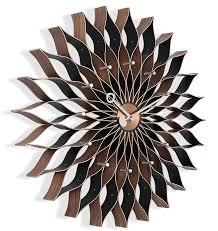 The Sunflower Style Wall Clock At