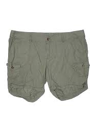 Details About Old Navy Women Green Cargo Shorts 20 Plus