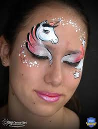 easy unicorn face paint step by step