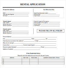 Rental Application Download Under Fontanacountryinn Com