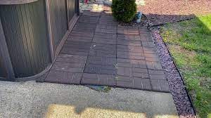using rubber pavers for patios you