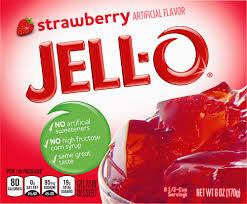 jell o strawberry instant gelatin mix