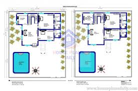 Small House Plan With Swimming Pool