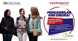 Get details of scholarships, intakes 2021, entry. Program Unitar Kini Di Cosmopoint Cosmopoint College Facebook