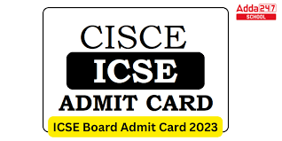icse admit card 2023 isc