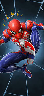 1125x2436 spider man ps4 artwork iphone