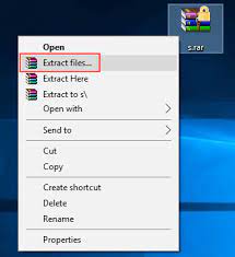 Don't know how to open rar files? More Options To Unpack Rar Archive File On Windows 10