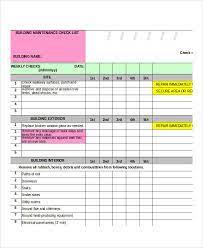 N/a should be used when the question is not applicable. Free 20 Checklist Examples In Excel Doc Examples