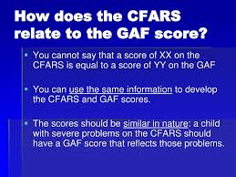Childrens Functional Assessment Rating Scale Cfars Ppt