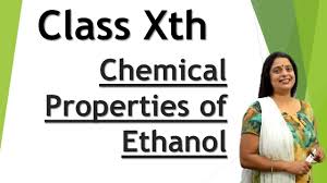 chemical properties of ethanol cl