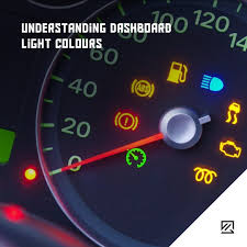 understanding dashboard light colours