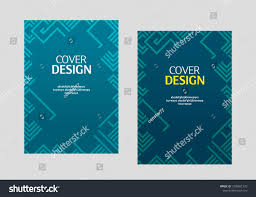 Book Cover Design Annual Report Layout Stock Vector Royalty Free