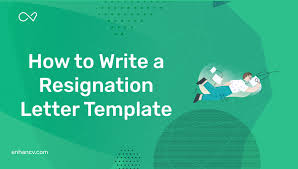 write a resignation letter templates