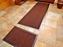 doormat set 2 piece mat runner washable