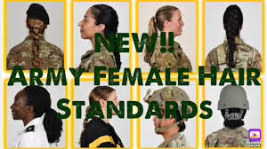 new army hair standards women can
