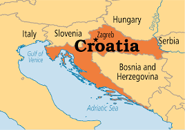 Resultado de imagem para croatia map