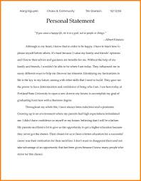 How to write personal statement for college application