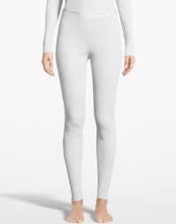 Hanes Ladies White Thermal Base Layer Pant Is An X Temp Thermal Pant
