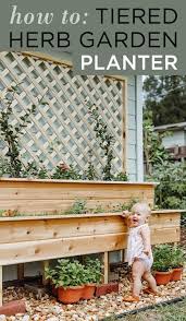 Diy Tiered Herb Garden Planter Jenna