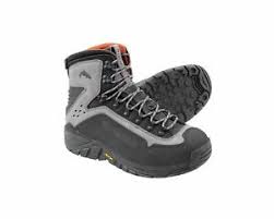 Details About Simms G3 Guide Wading Boot Vibram Soles Steel Grey