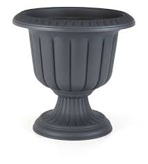 Plastic Round Garden Urn Plant Pot