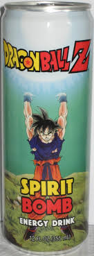 This is an unopened case of 12, 12 ounce (355 ml) illustrated cans. Dragon Ball Z Energy Drink 355ml United States